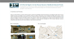 Desktop Screenshot of cartoriodepirituba.com.br
